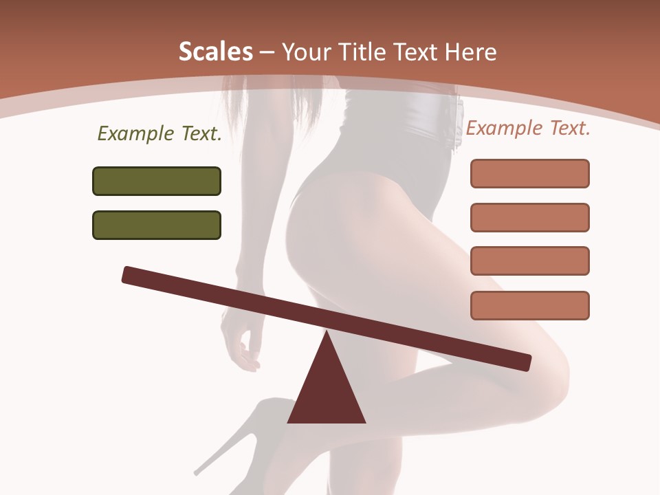 Makeup Beauty Portrait PowerPoint Template