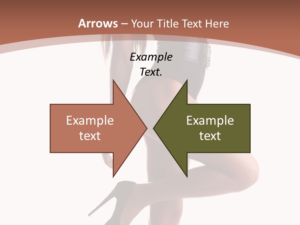 Makeup Beauty Portrait PowerPoint Template