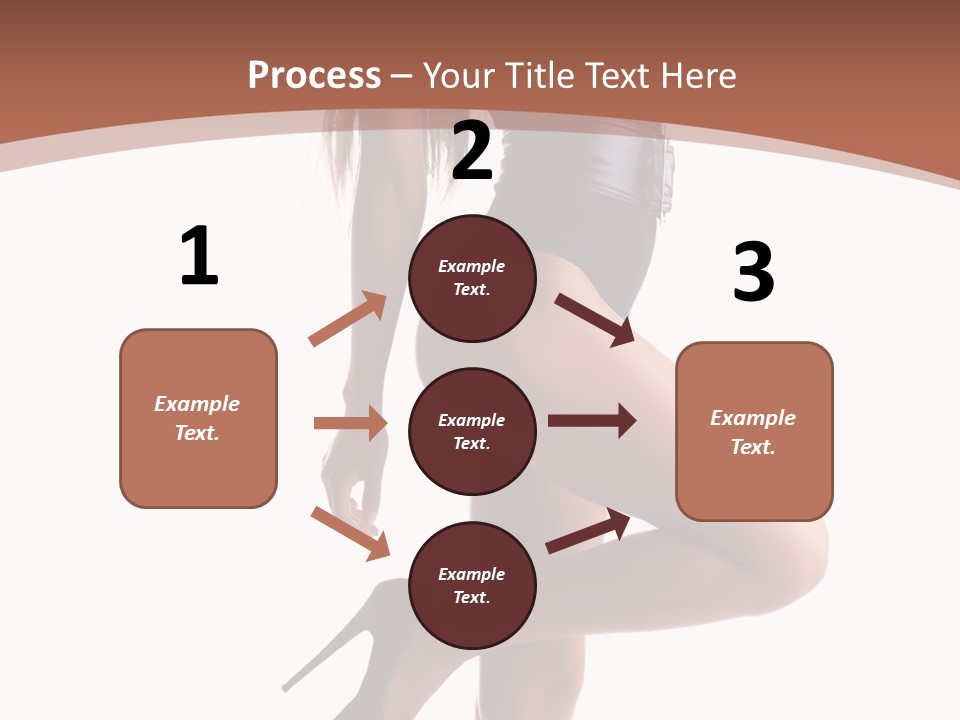 Makeup Beauty Portrait PowerPoint Template