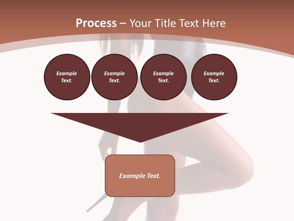 Makeup Beauty Portrait PowerPoint Template