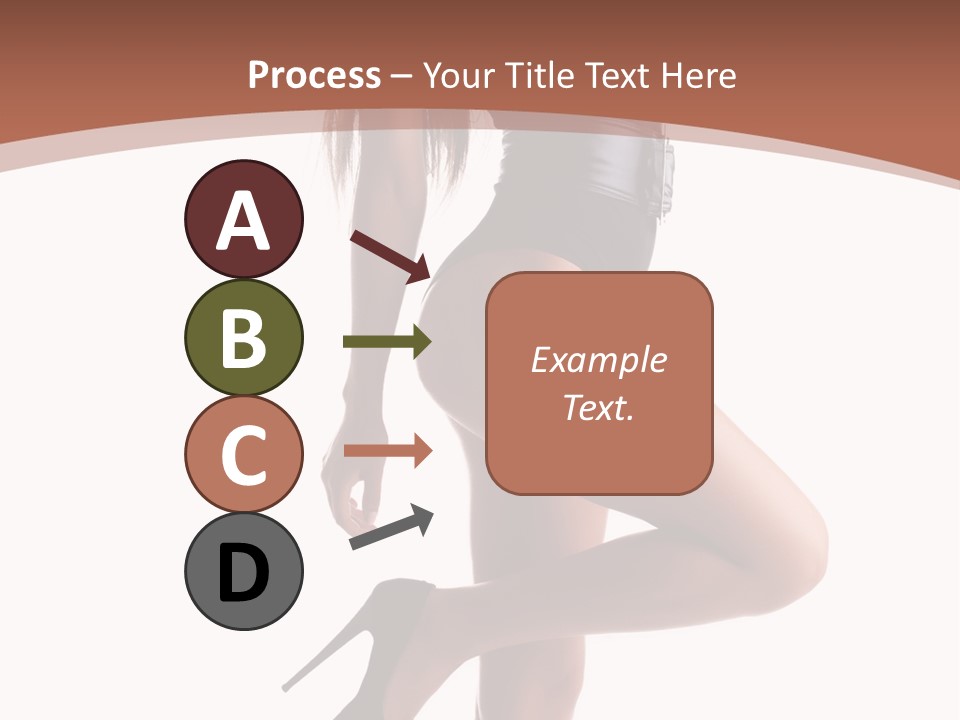 Makeup Beauty Portrait PowerPoint Template