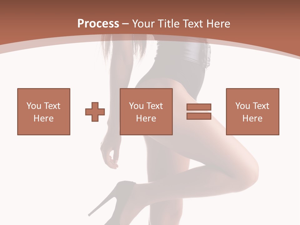 Makeup Beauty Portrait PowerPoint Template