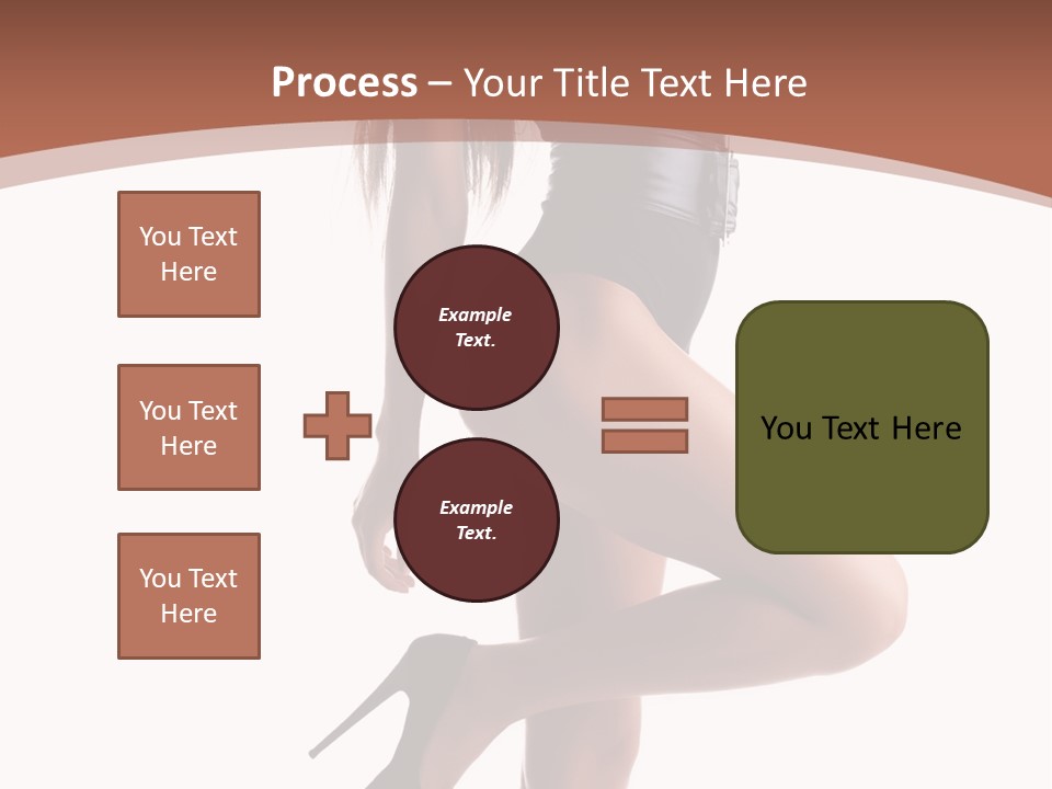 Makeup Beauty Portrait PowerPoint Template