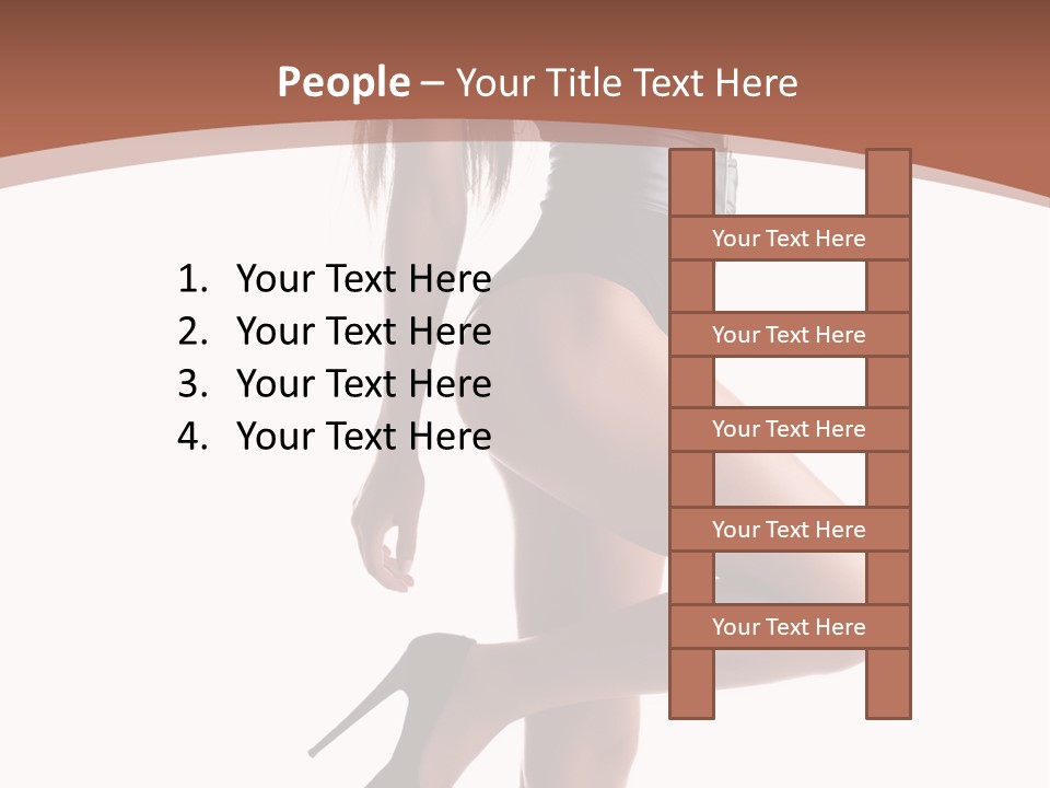 Makeup Beauty Portrait PowerPoint Template