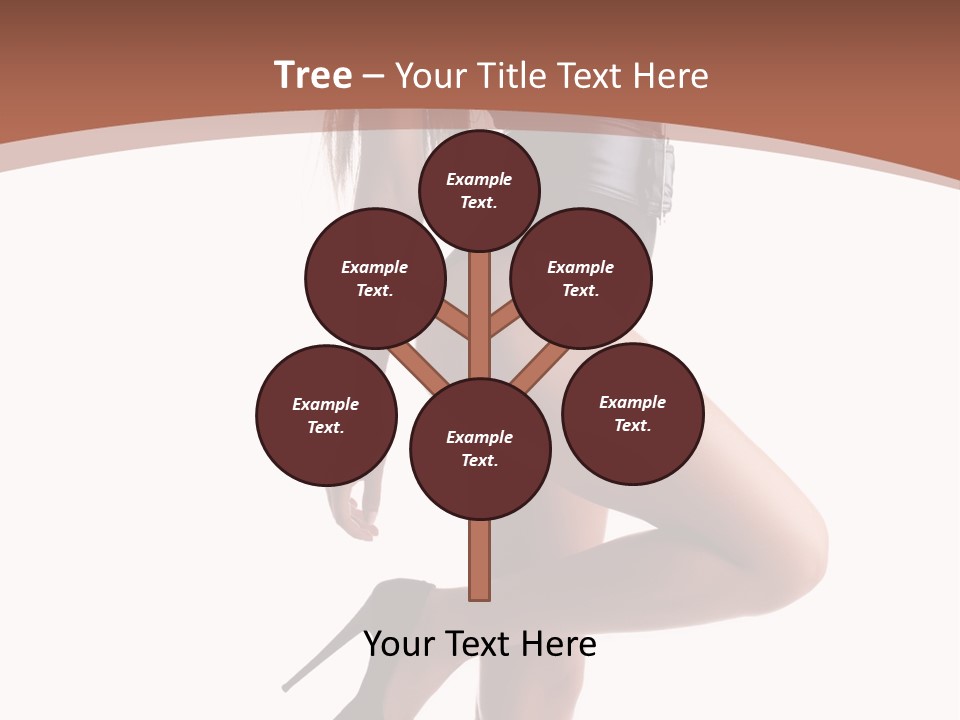 Makeup Beauty Portrait PowerPoint Template