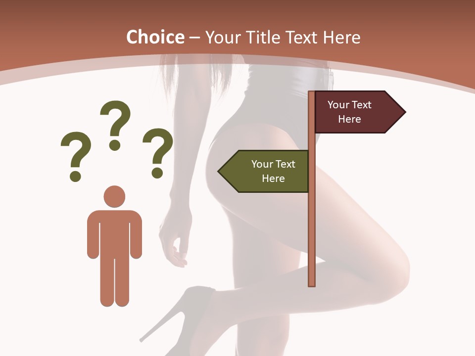 Makeup Beauty Portrait PowerPoint Template