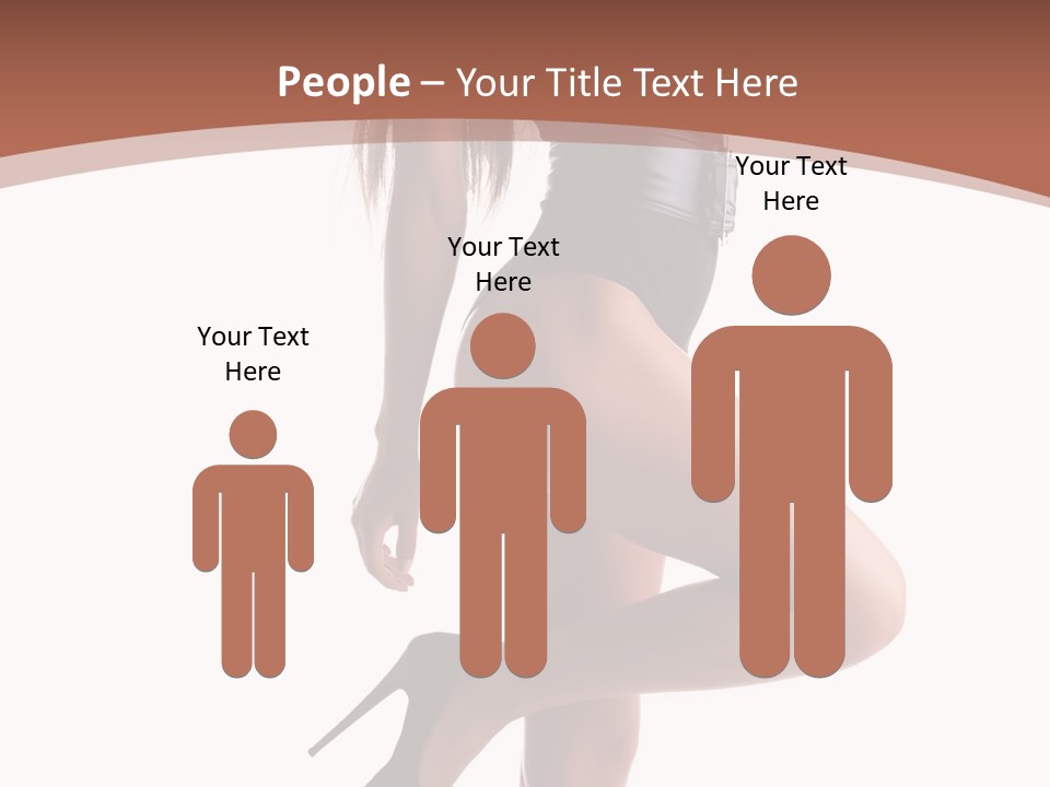 Makeup Beauty Portrait PowerPoint Template