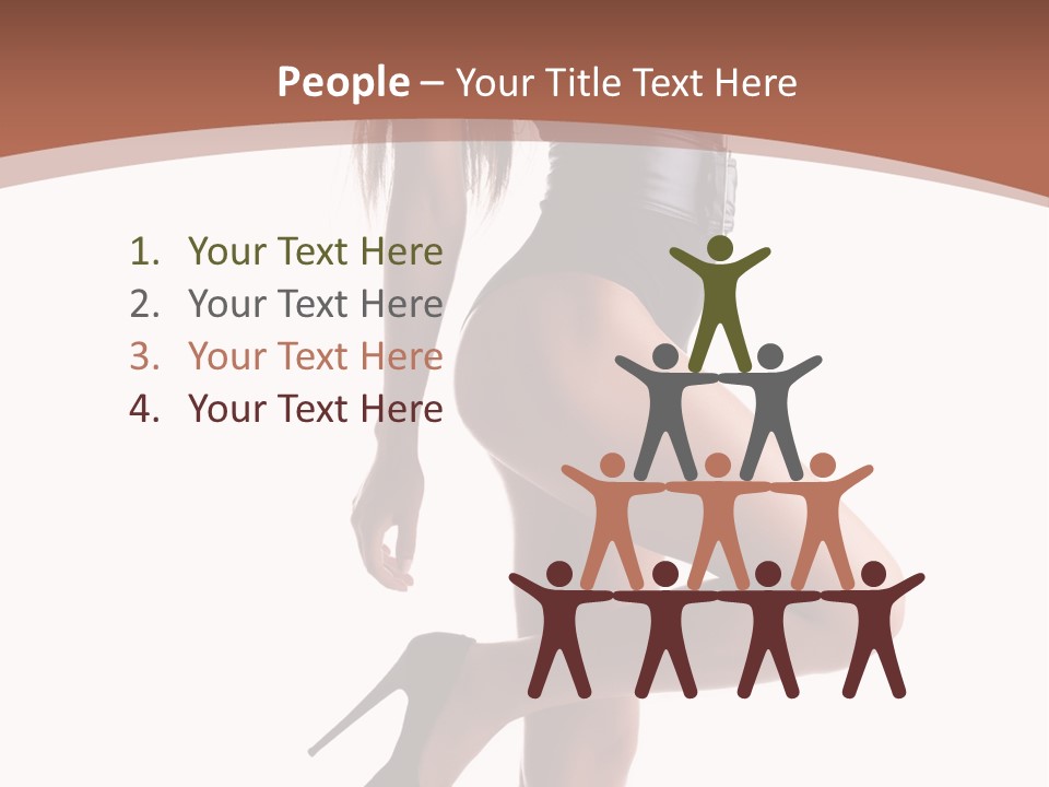 Makeup Beauty Portrait PowerPoint Template