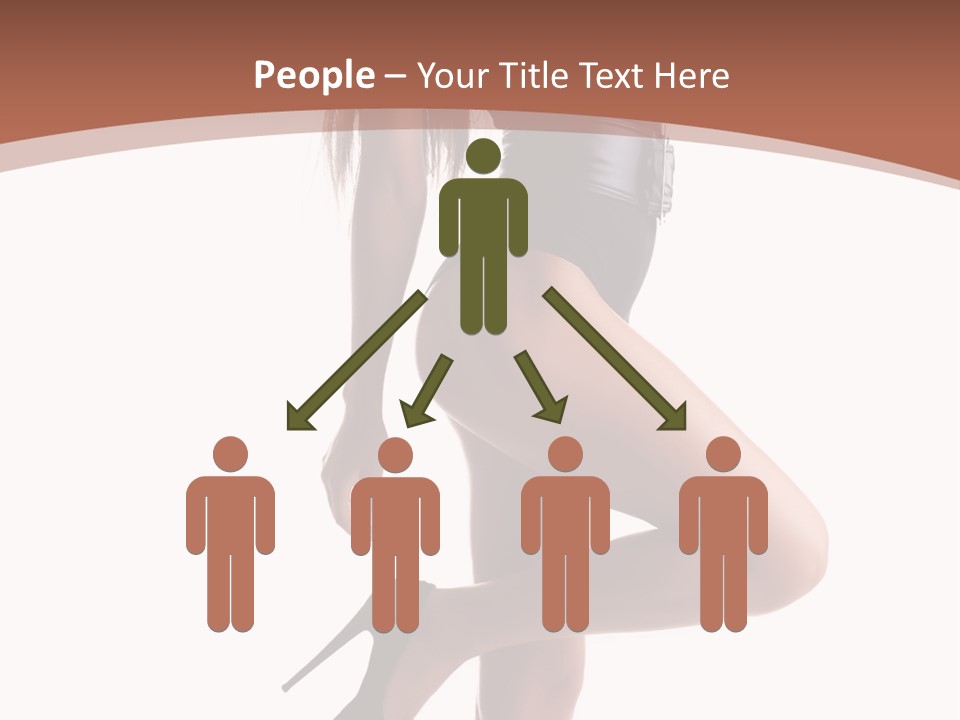 Makeup Beauty Portrait PowerPoint Template