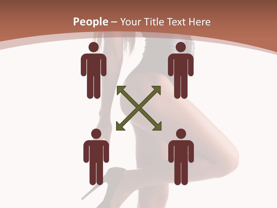 Makeup Beauty Portrait PowerPoint Template