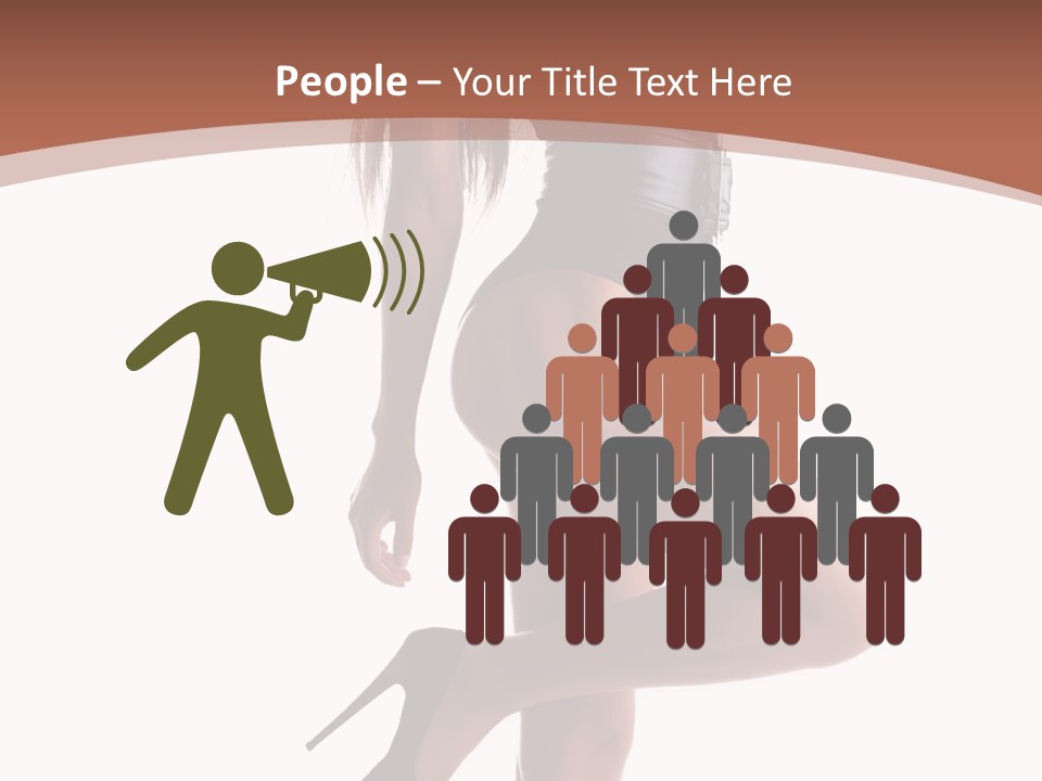 Makeup Beauty Portrait PowerPoint Template