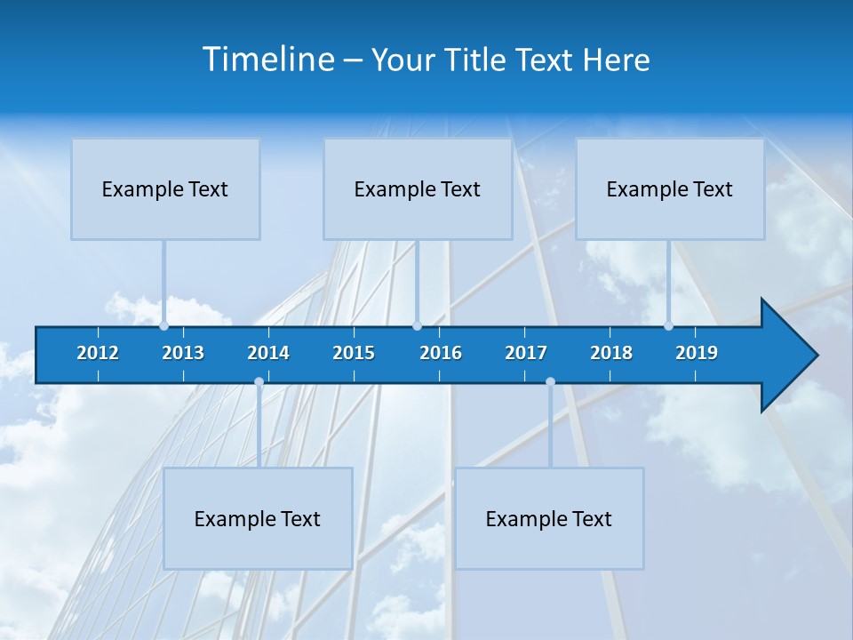 Reflection Exterior Large PowerPoint Template