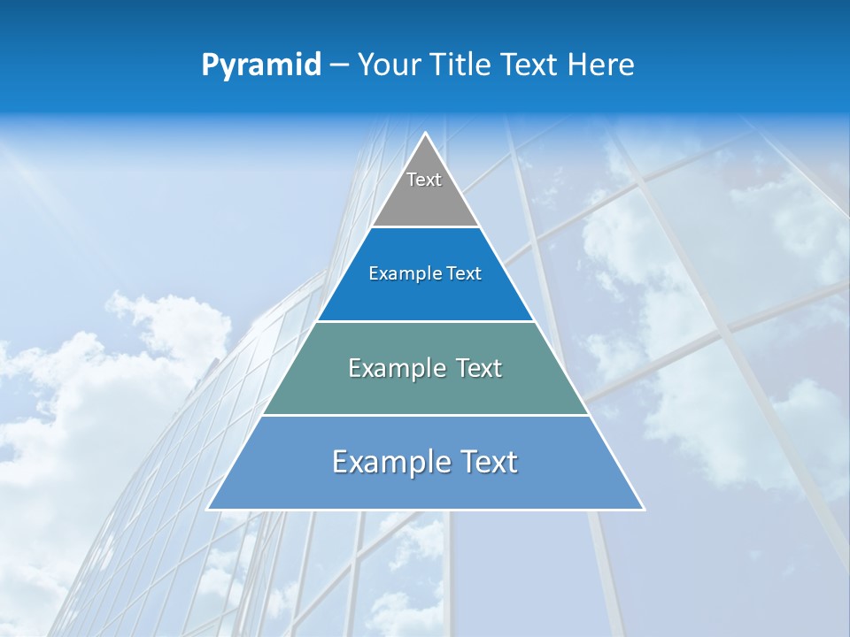 Reflection Exterior Large PowerPoint Template