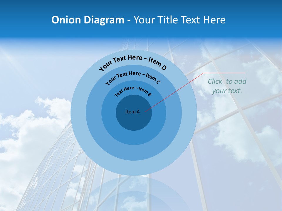 Reflection Exterior Large PowerPoint Template