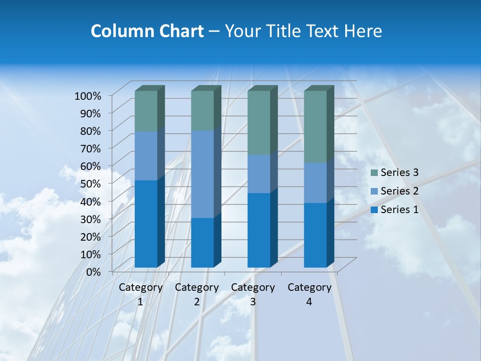 Reflection Exterior Large PowerPoint Template