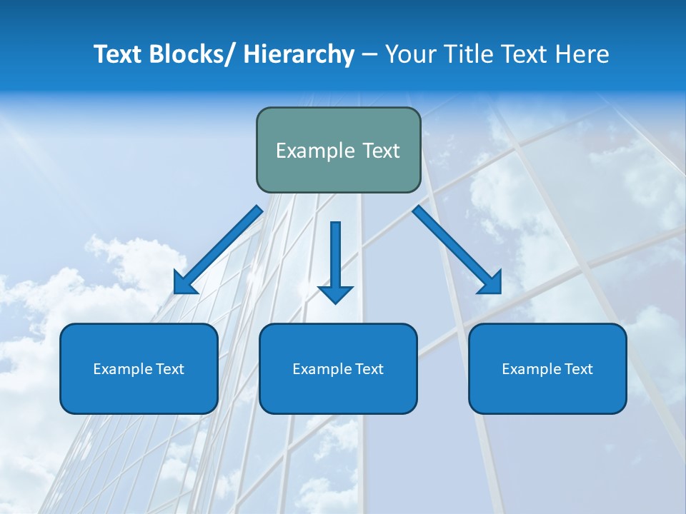Reflection Exterior Large PowerPoint Template