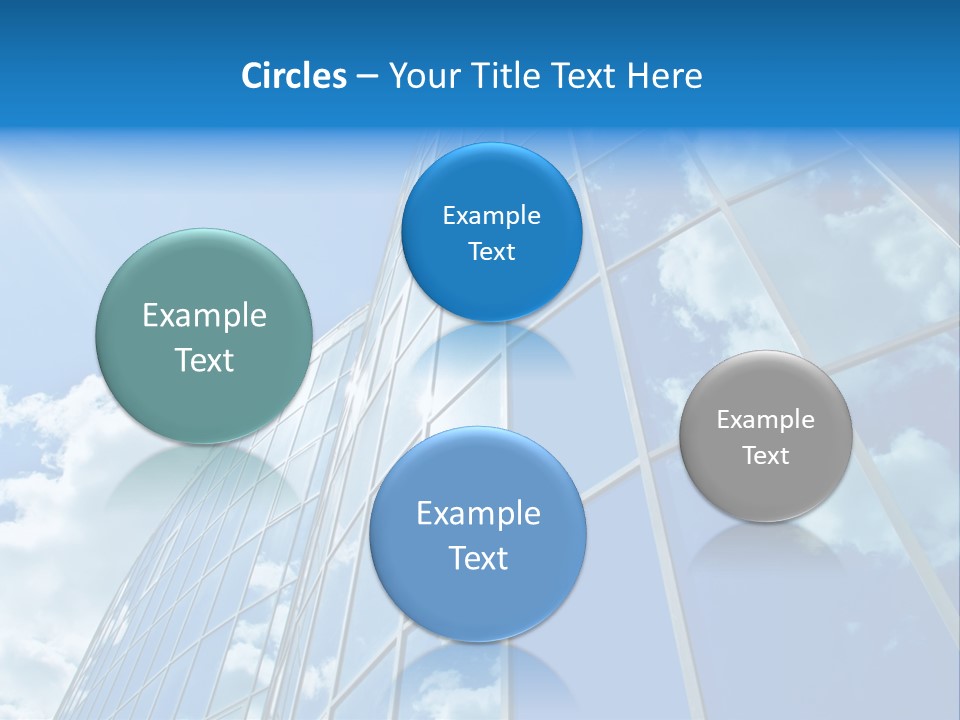 Reflection Exterior Large PowerPoint Template