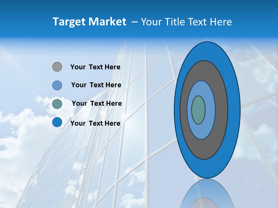 Reflection Exterior Large PowerPoint Template