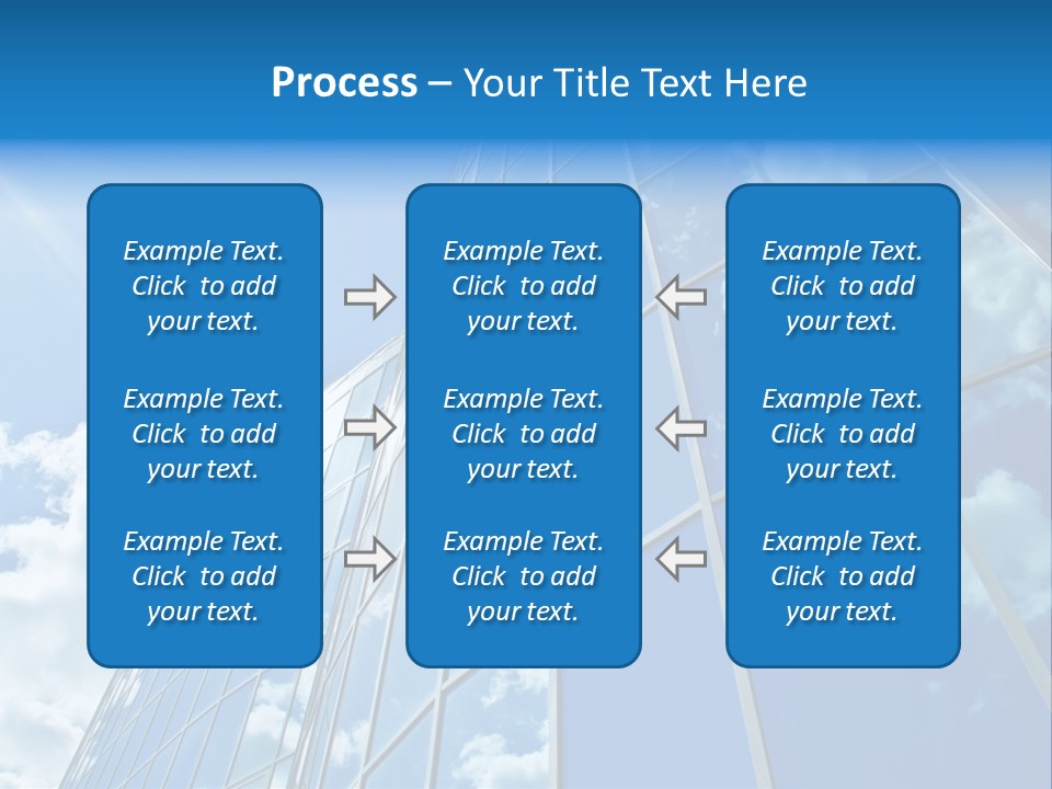 Reflection Exterior Large PowerPoint Template