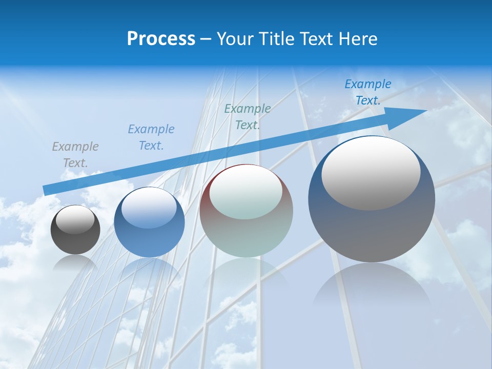 Reflection Exterior Large PowerPoint Template