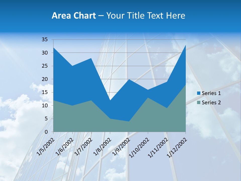 Reflection Exterior Large PowerPoint Template