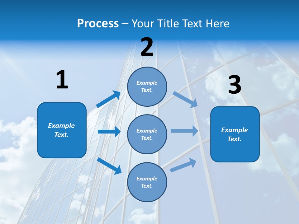 Reflection Exterior Large PowerPoint Template