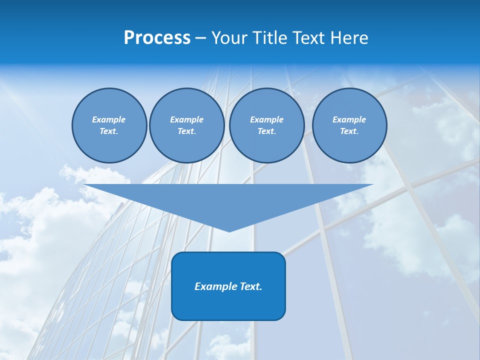 Reflection Exterior Large PowerPoint Template