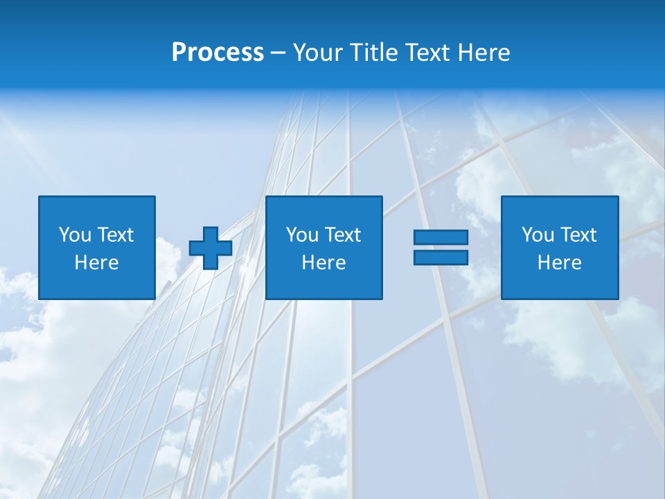 Reflection Exterior Large PowerPoint Template