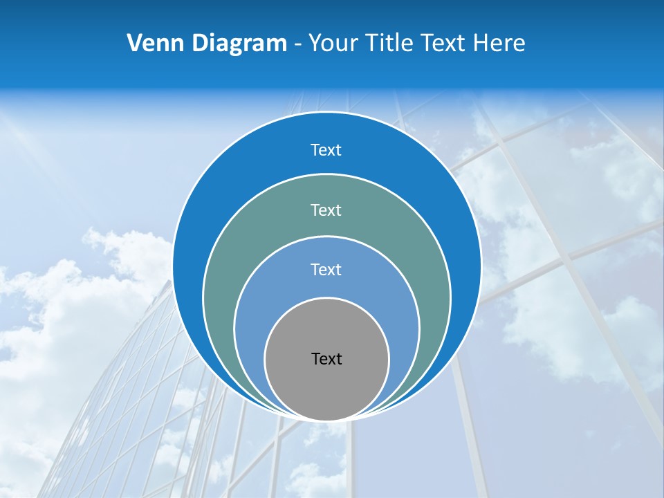 Reflection Exterior Large PowerPoint Template