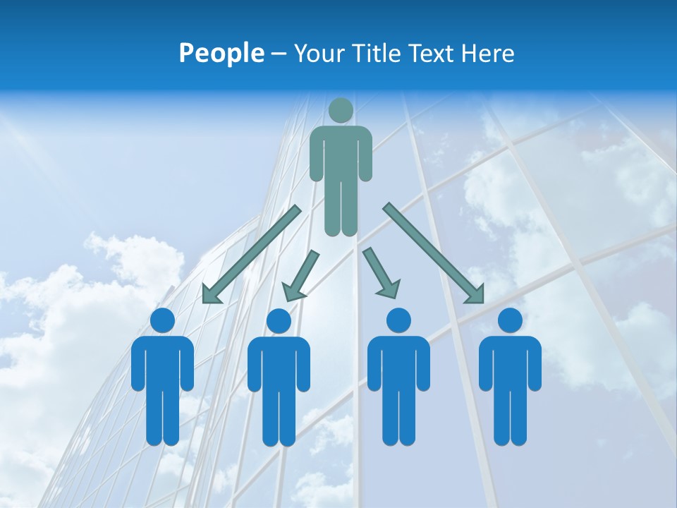 Reflection Exterior Large PowerPoint Template