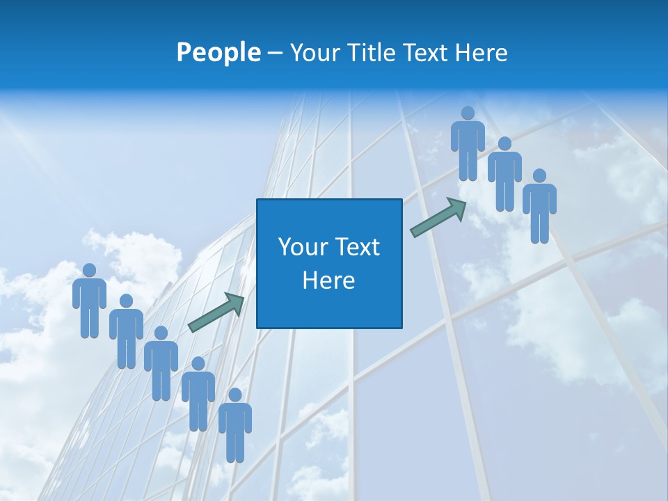 Reflection Exterior Large PowerPoint Template