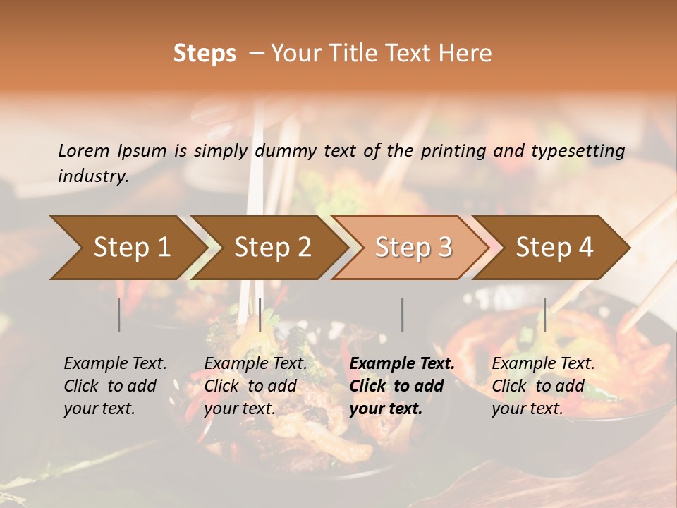 Restaurant Sate Pub PowerPoint Template