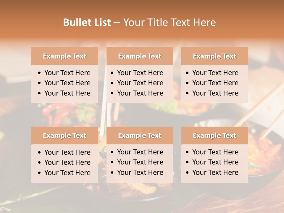 Restaurant Sate Pub PowerPoint Template