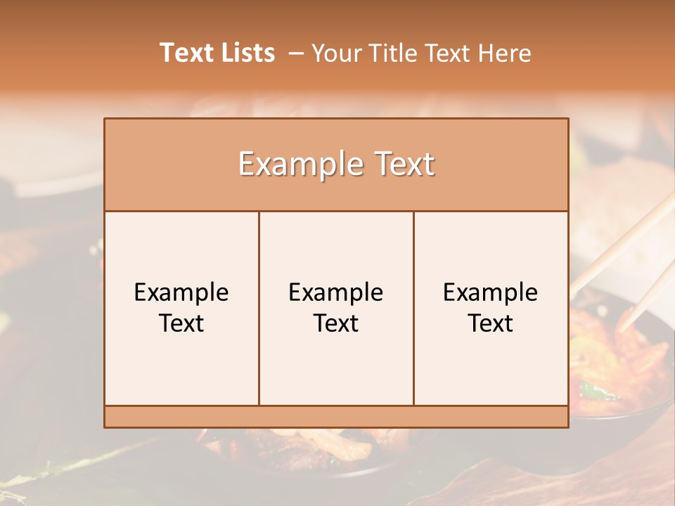 Restaurant Sate Pub PowerPoint Template