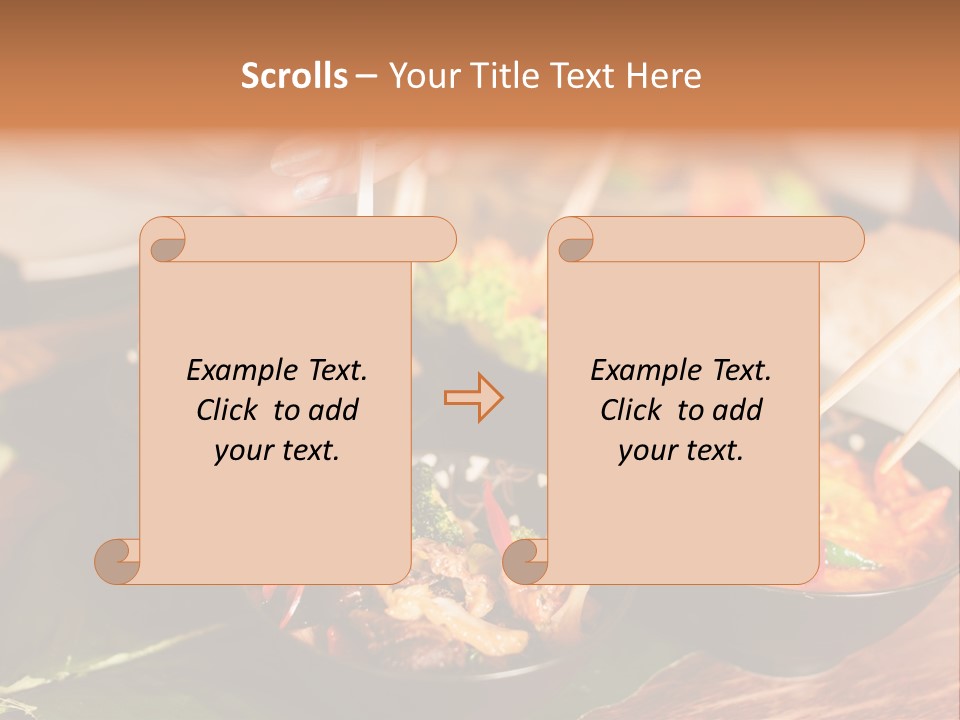Restaurant Sate Pub PowerPoint Template
