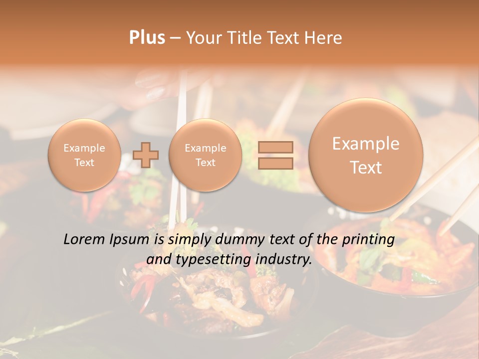 Restaurant Sate Pub PowerPoint Template