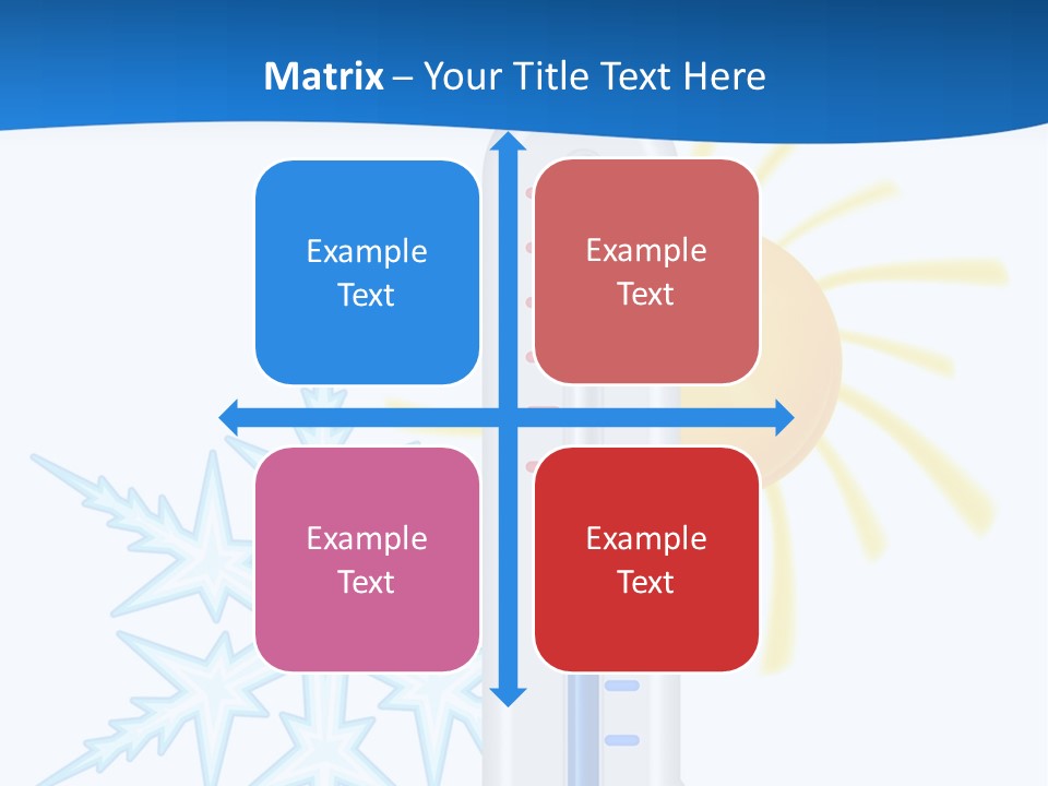 Weather Sun Temperature PowerPoint Template