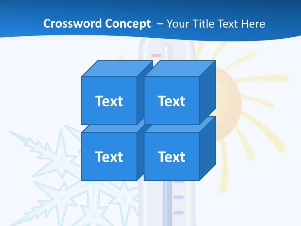 Weather Sun Temperature PowerPoint Template