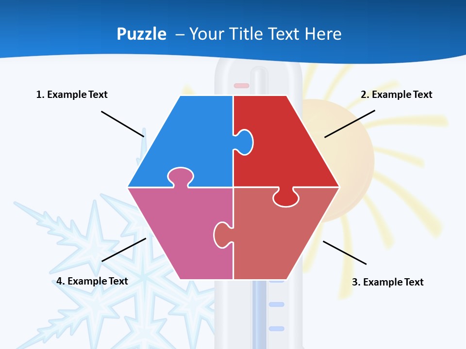 Weather Sun Temperature PowerPoint Template