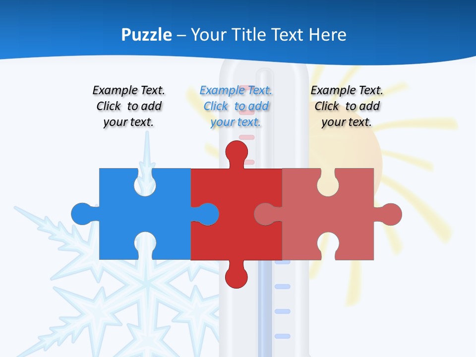 Weather Sun Temperature PowerPoint Template