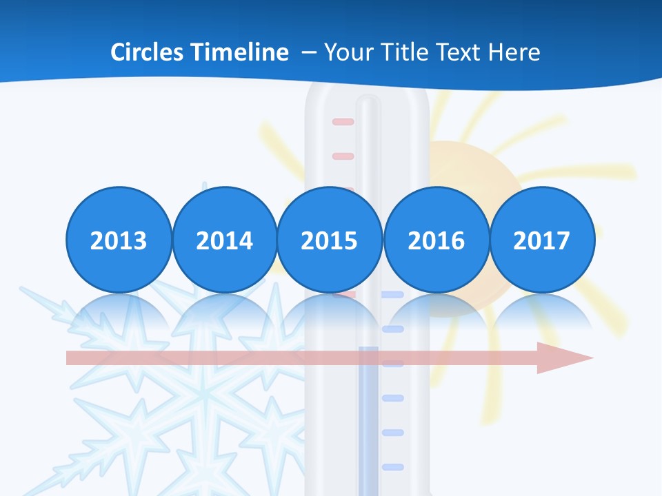 Weather Sun Temperature PowerPoint Template