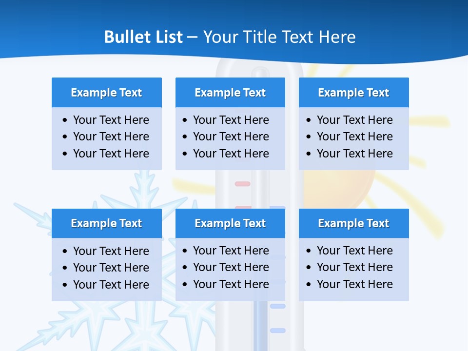 Weather Sun Temperature PowerPoint Template