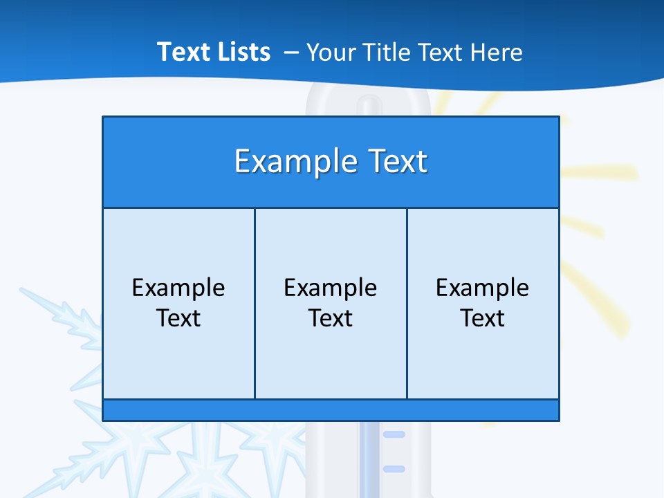 Weather Sun Temperature PowerPoint Template