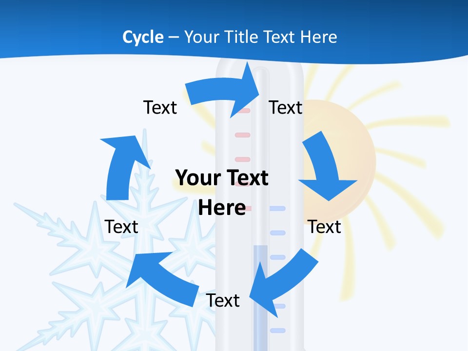 Weather Sun Temperature PowerPoint Template