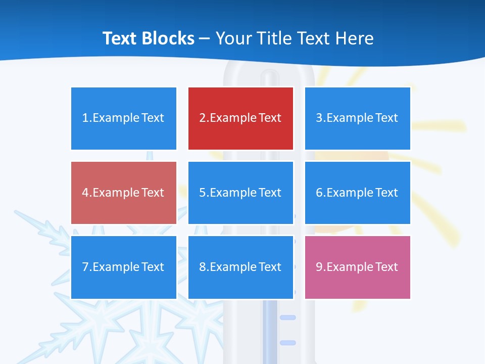 Weather Sun Temperature PowerPoint Template