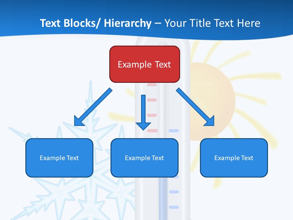 Weather Sun Temperature PowerPoint Template