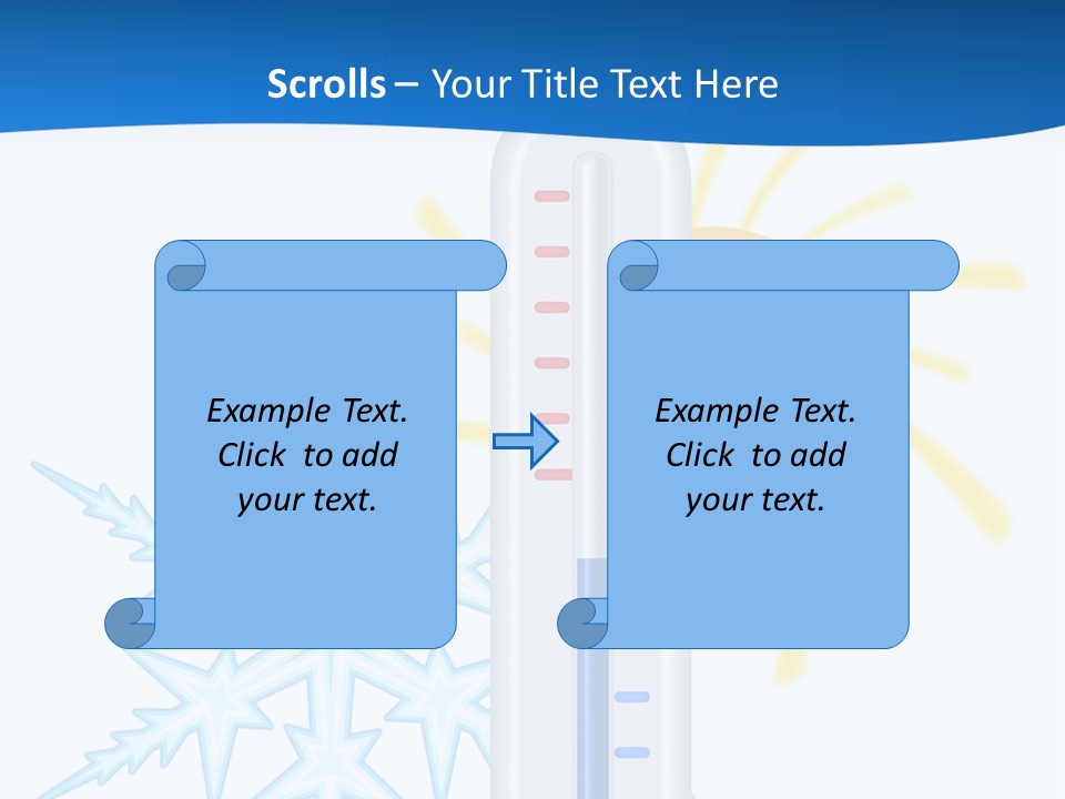 Weather Sun Temperature PowerPoint Template