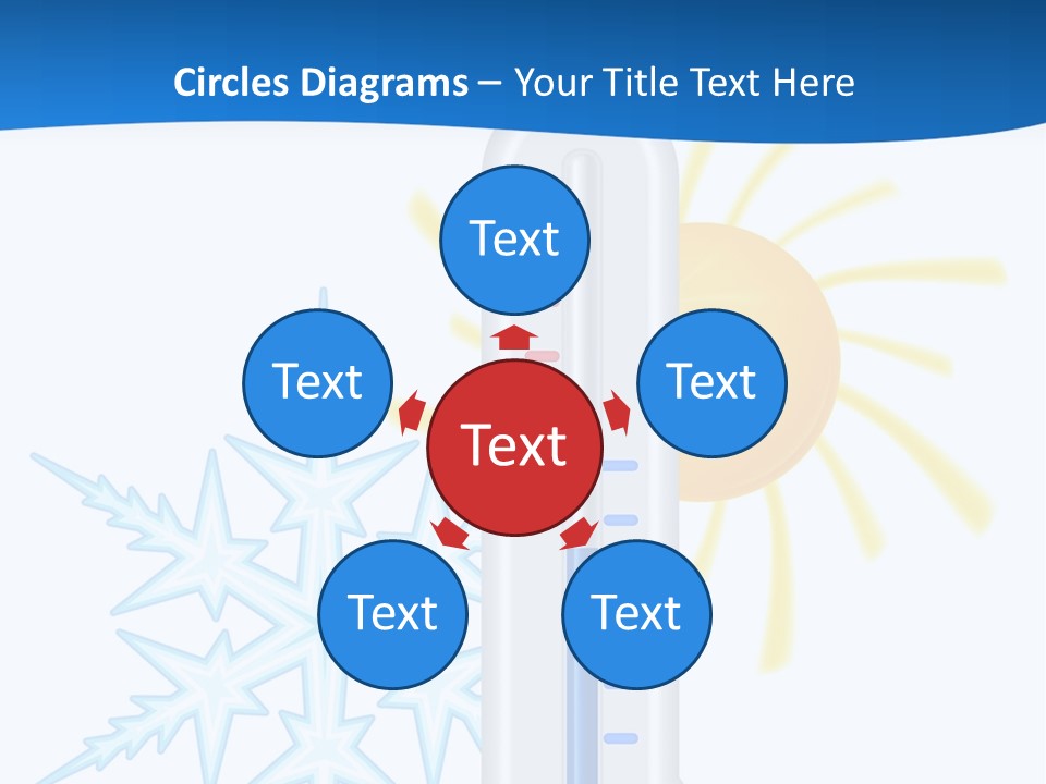 Weather Sun Temperature PowerPoint Template