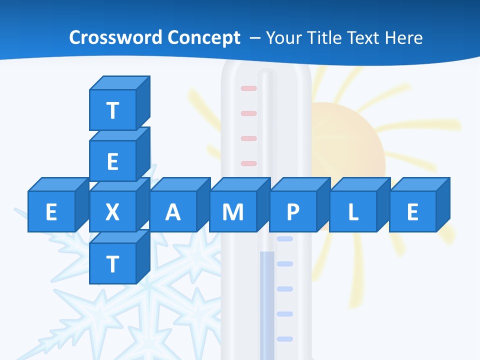 Weather Sun Temperature PowerPoint Template