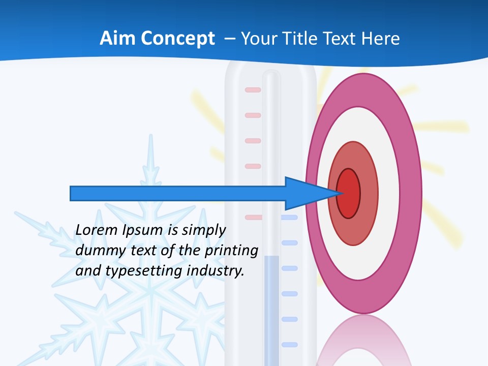 Weather Sun Temperature PowerPoint Template